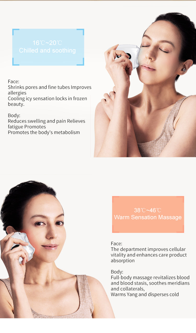 Hot & Cold Lifting Rejuvenating Beauty Device