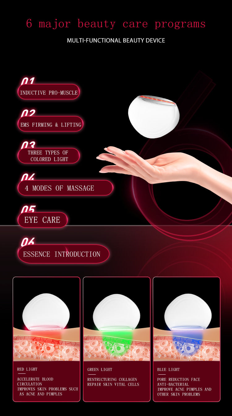 EMS Photon Vibro-Infusion Lifting Beauty Device