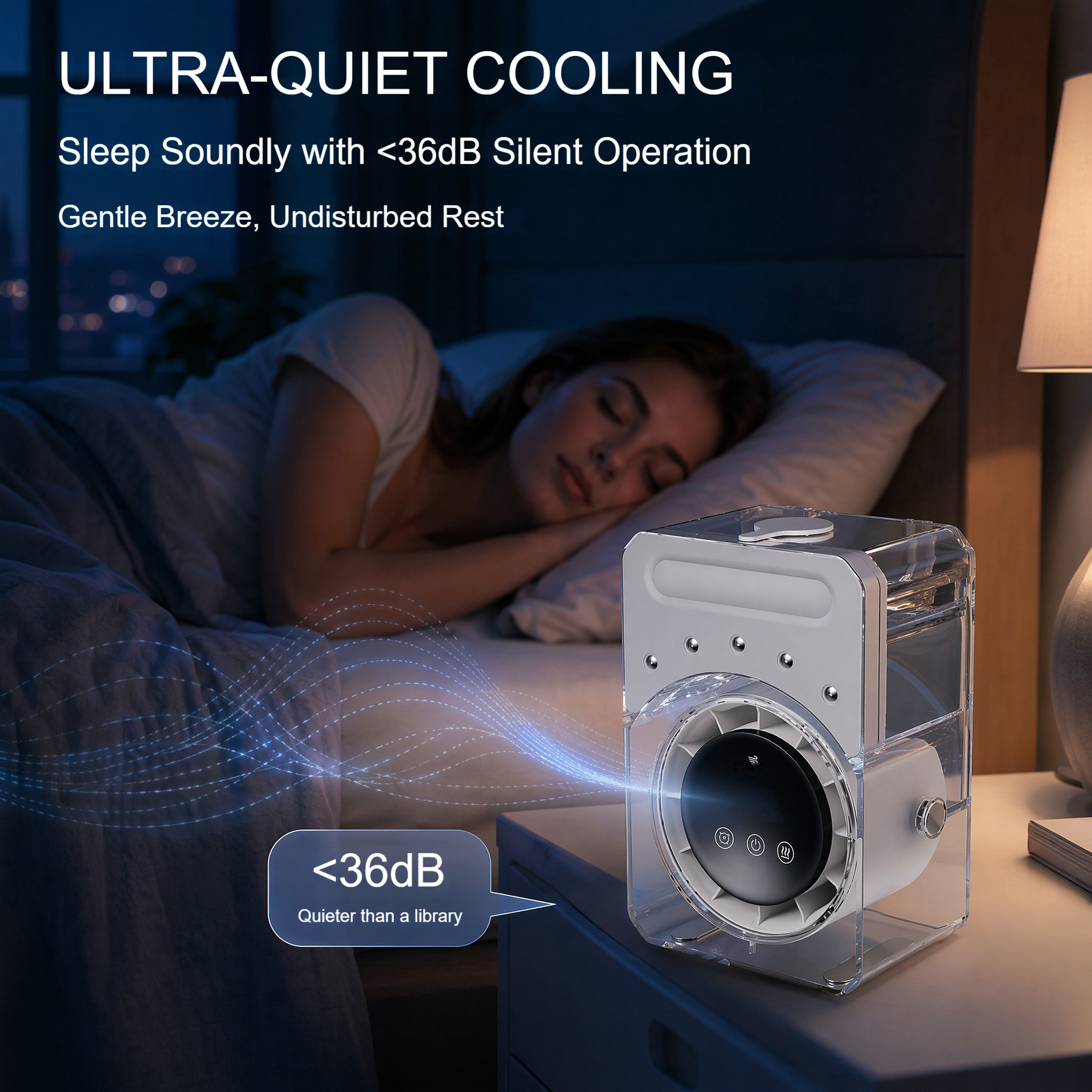 Multifunctional Desktop Mist Fan
