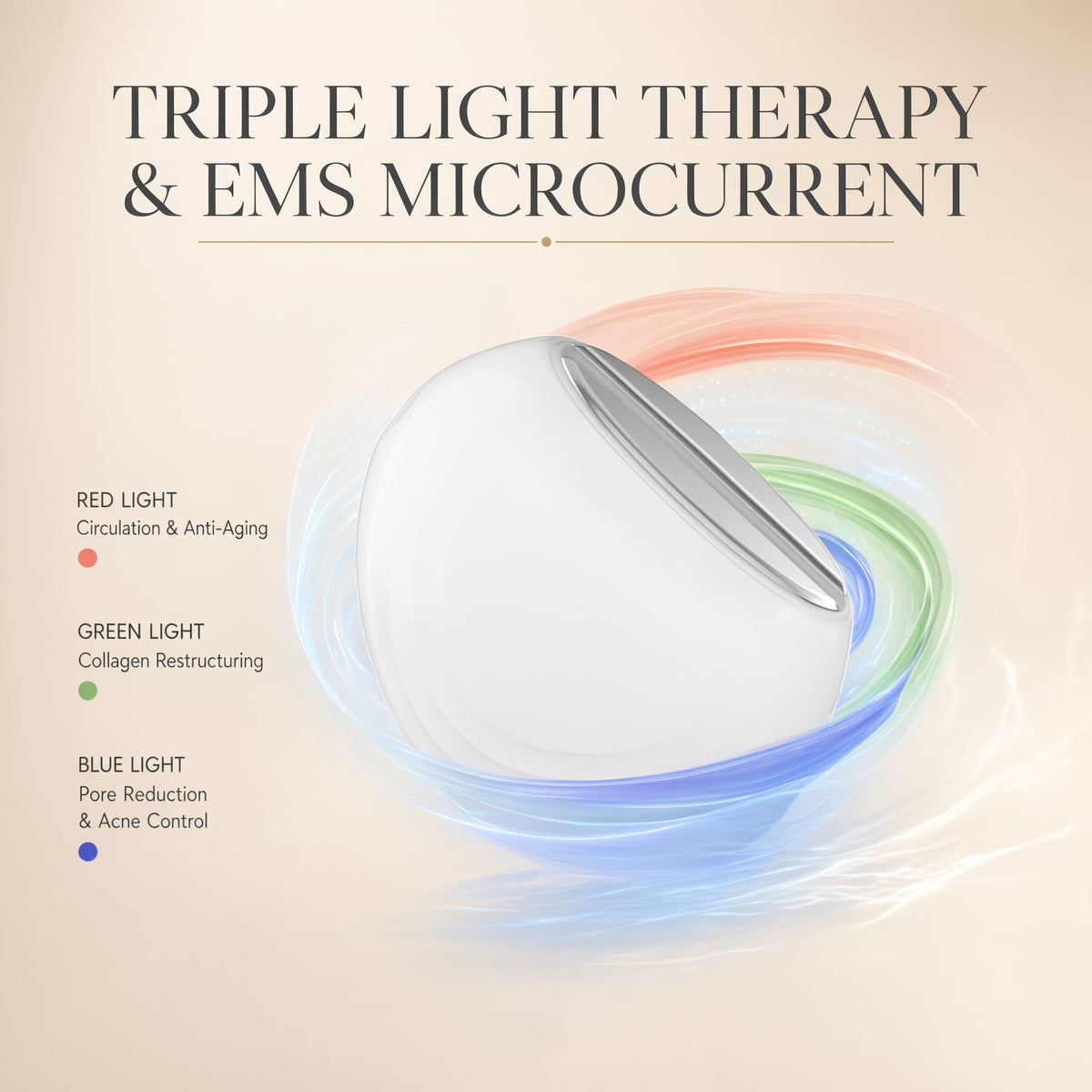 Dispositivo de belleza EMS Photon Vibro-Infusion Lifting